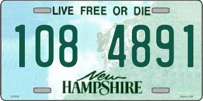NH license plate 1084891