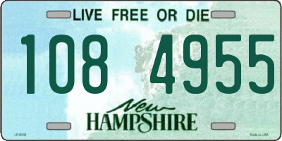 NH license plate 1084955