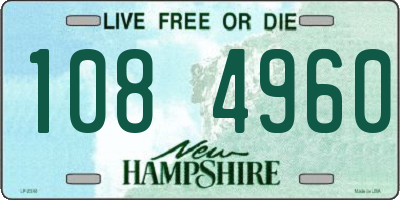 NH license plate 1084960