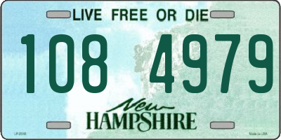 NH license plate 1084979