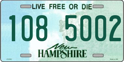 NH license plate 1085002