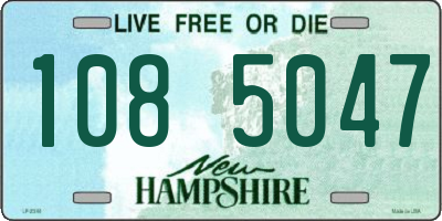 NH license plate 1085047