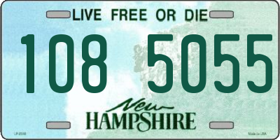 NH license plate 1085055