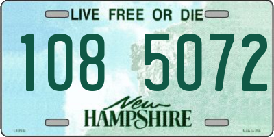 NH license plate 1085072