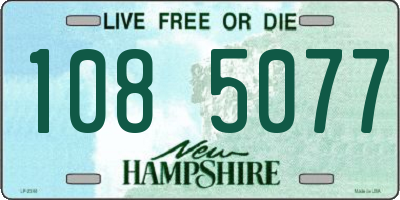 NH license plate 1085077