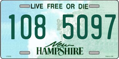 NH license plate 1085097