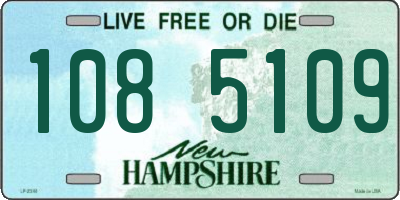 NH license plate 1085109