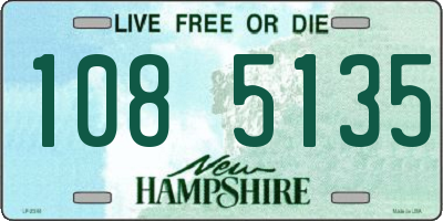 NH license plate 1085135