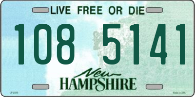 NH license plate 1085141