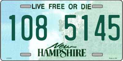 NH license plate 1085145