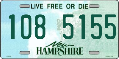 NH license plate 1085155