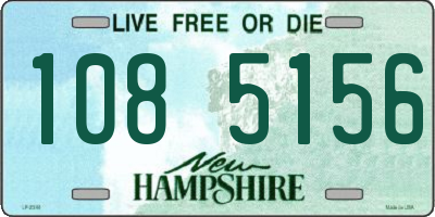 NH license plate 1085156