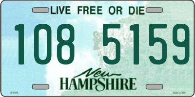 NH license plate 1085159