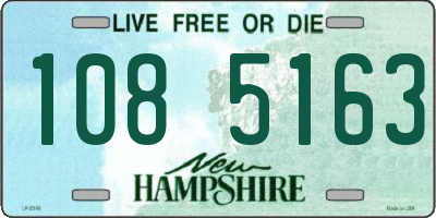 NH license plate 1085163