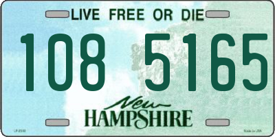 NH license plate 1085165