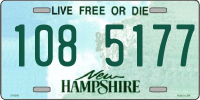 NH license plate 1085177