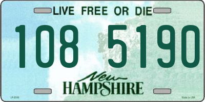 NH license plate 1085190