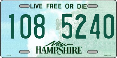 NH license plate 1085240