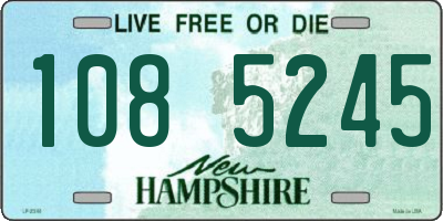 NH license plate 1085245