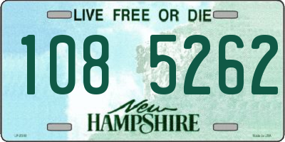 NH license plate 1085262