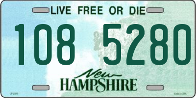 NH license plate 1085280