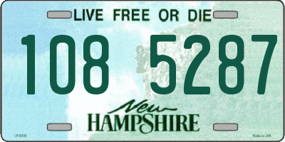 NH license plate 1085287
