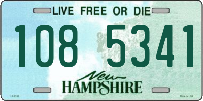 NH license plate 1085341