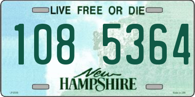 NH license plate 1085364