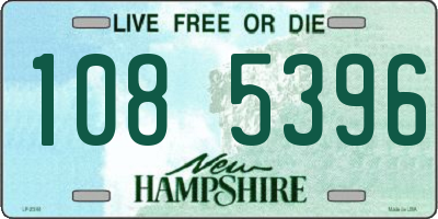 NH license plate 1085396