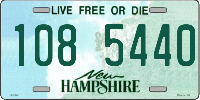 NH license plate 1085440