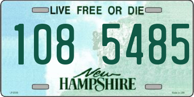 NH license plate 1085485