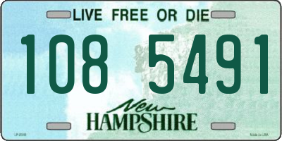 NH license plate 1085491