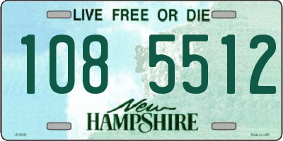NH license plate 1085512
