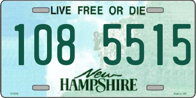 NH license plate 1085515