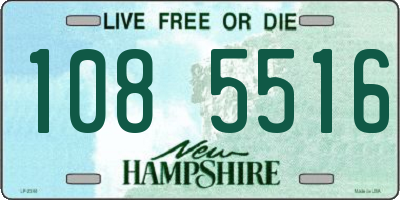 NH license plate 1085516
