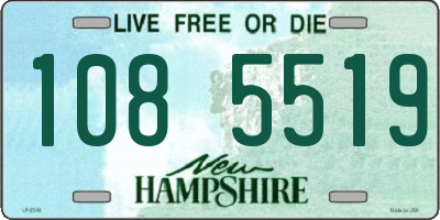 NH license plate 1085519