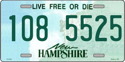 NH license plate 1085525