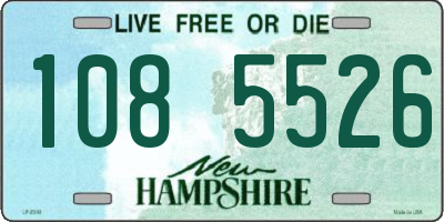 NH license plate 1085526