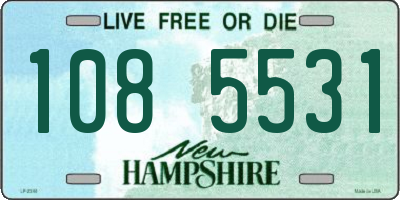 NH license plate 1085531