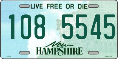 NH license plate 1085545