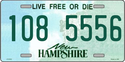 NH license plate 1085556
