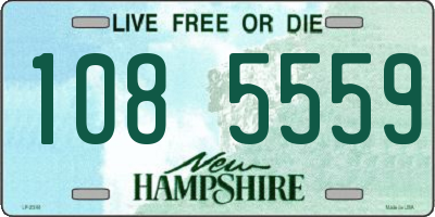 NH license plate 1085559