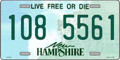 NH license plate 1085561