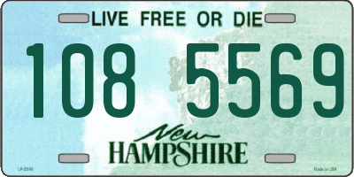 NH license plate 1085569