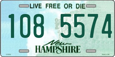 NH license plate 1085574