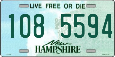 NH license plate 1085594