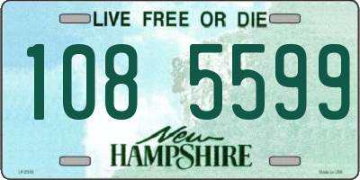 NH license plate 1085599