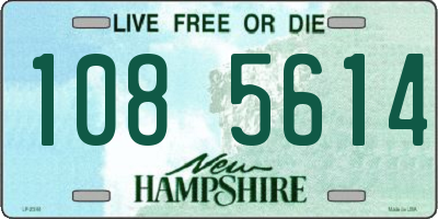 NH license plate 1085614