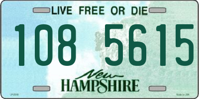 NH license plate 1085615