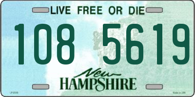 NH license plate 1085619